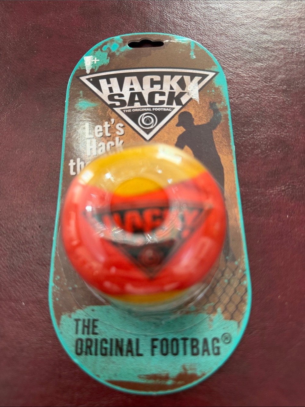 Original Footbag - Red and Yellow